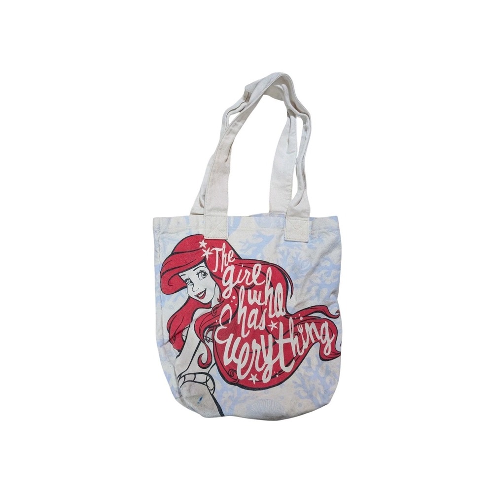 Loungefly Disney Parks Ariel Tote Y2K Little‎ Mermaid Canvas Bag